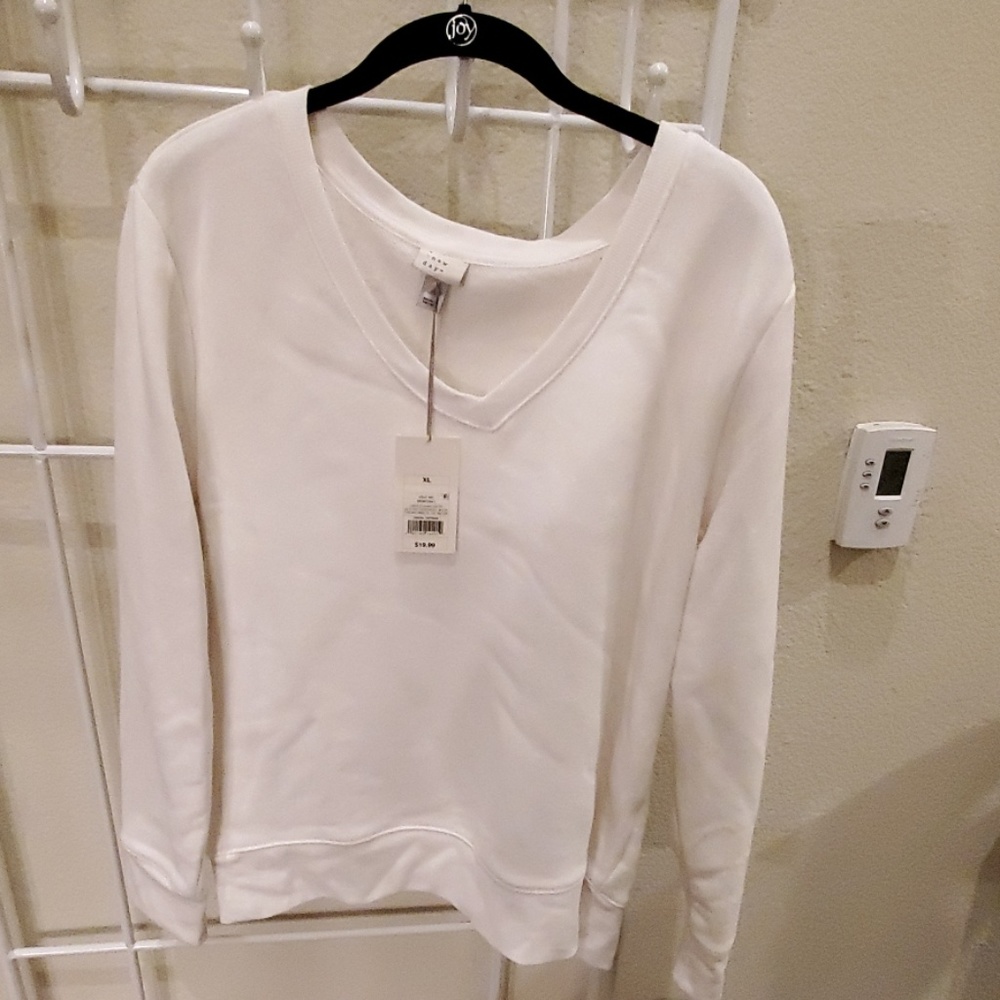 Cream sweater
